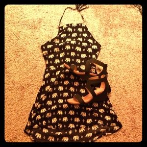 Forever 21 elephant dress/beach cover up!